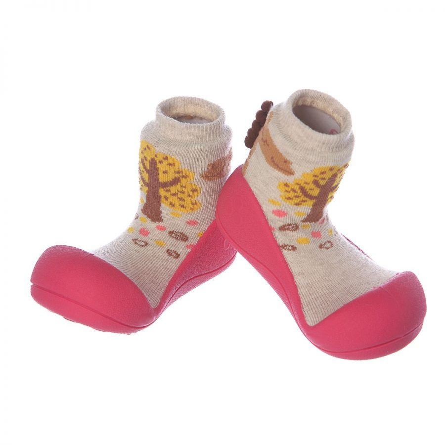 Attipas Giraffe Barefoot Çocuk Ayakkabısı (Fuşya) A18G