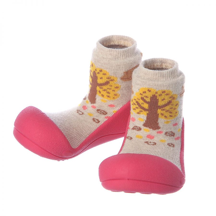 Attipas Giraffe Barefoot Çocuk Ayakkabısı (Fuşya) A18G