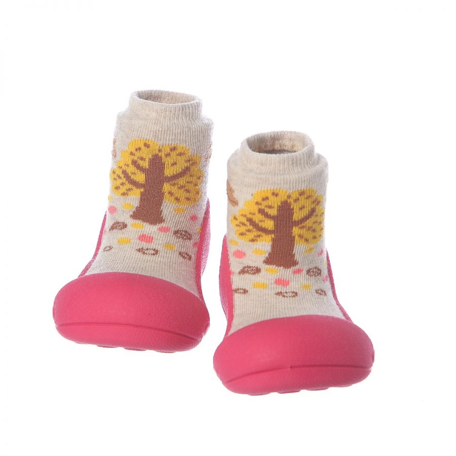 Attipas Giraffe Barefoot Çocuk Ayakkabısı (Fuşya) A18G